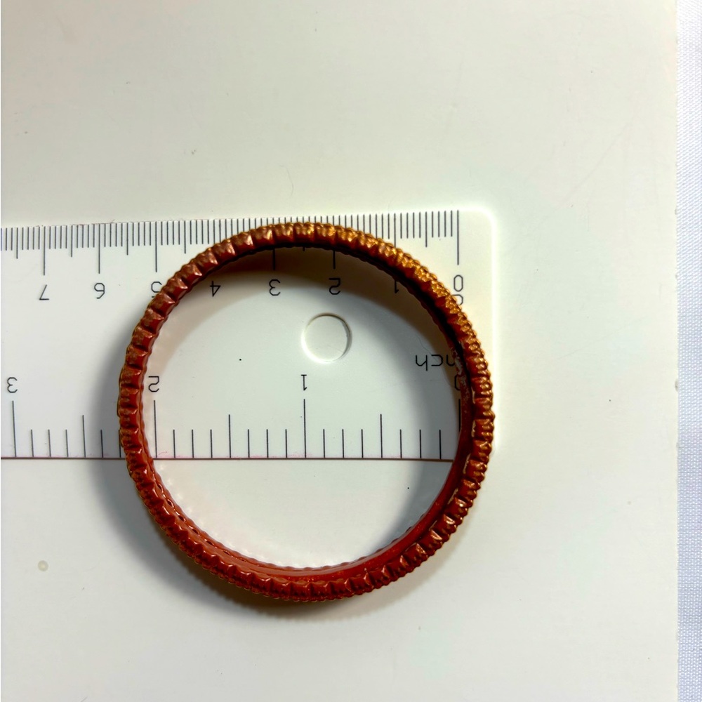 Desi Indian metal embellished bangles set - Indian/desi wedding jewelry - Picture 3 of 3